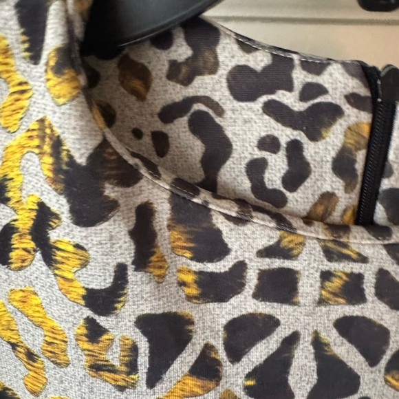 Zara animal print Midi - Picture 3 of 4